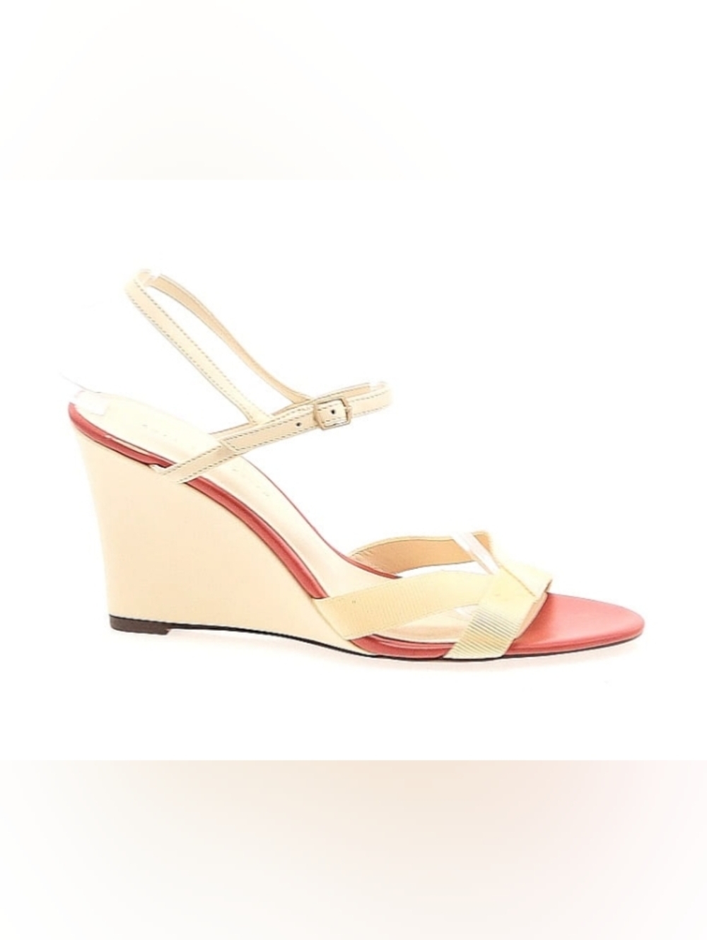 Charles & Keith Strappy Wedges Heels Shoes Women's Size 39 EU